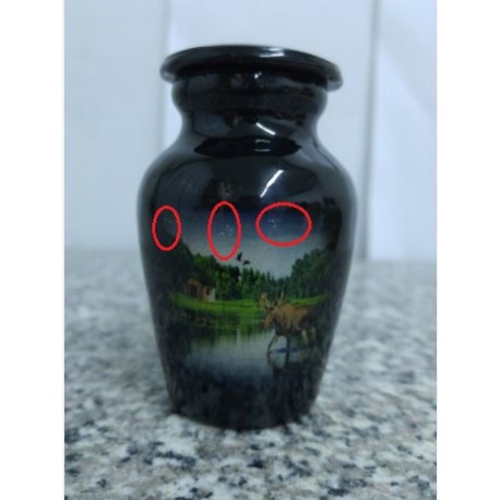 Urne souvenir image imprimée - Orignal
