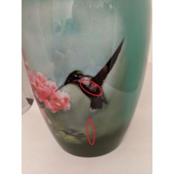 Urne avec image imprimée - Colibri-2