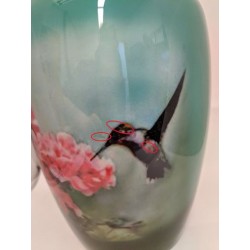 Urne avec image imprimée - Colibri-3